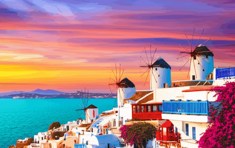 Mykonos Magic: A Tourist’s Unforgettable Journey Through the Island of the Winds!